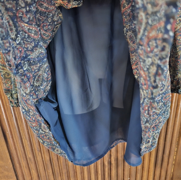 NWT OPT PAISLEY PRINT MINI DRESS - Picture 4 of 6